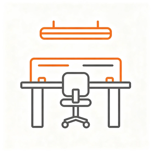 healthy office lighting solution